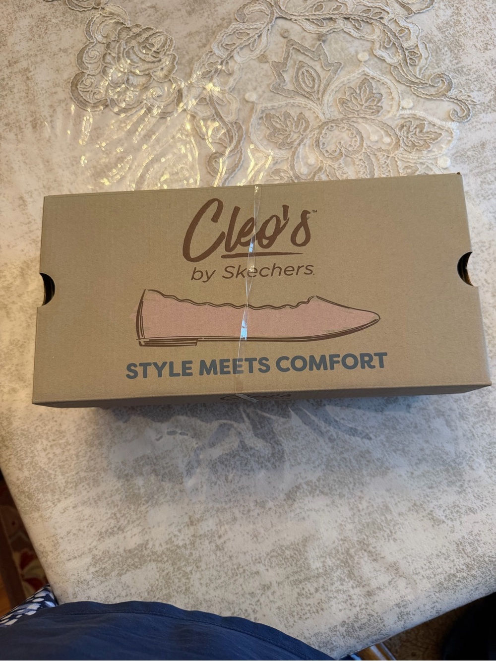 SKECHERS Women's Cleo Snip Slip-On Mary Jane Flats. Size 8 - Picture 10 of 13